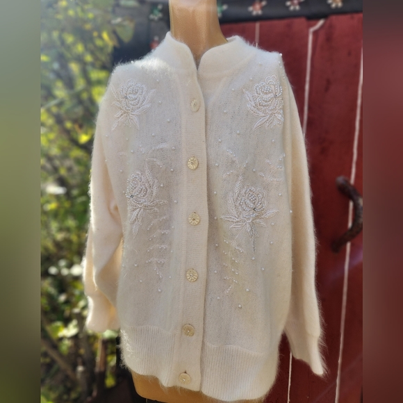 Vintage angora sweater - Picture 6 of 12